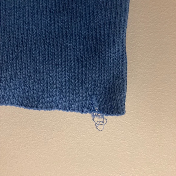 Blue Knit Tank - Picture 5 of 5